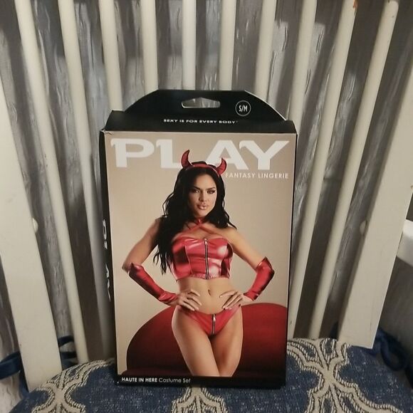 Fantasy Lingerie Red sexy devil costume New with tags s/m - Picture 1 of 16